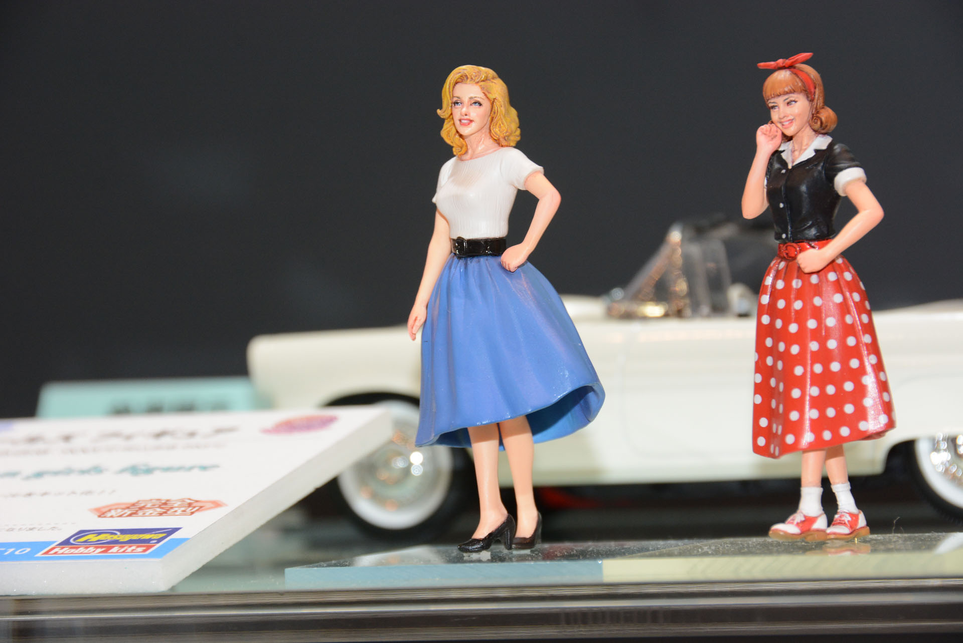 これまでのフィギュアプラモデルからさらにアップデート。スカートを別パーツにすることでより自然な表現を実現。スカートの裏地もしっかり確認できるように