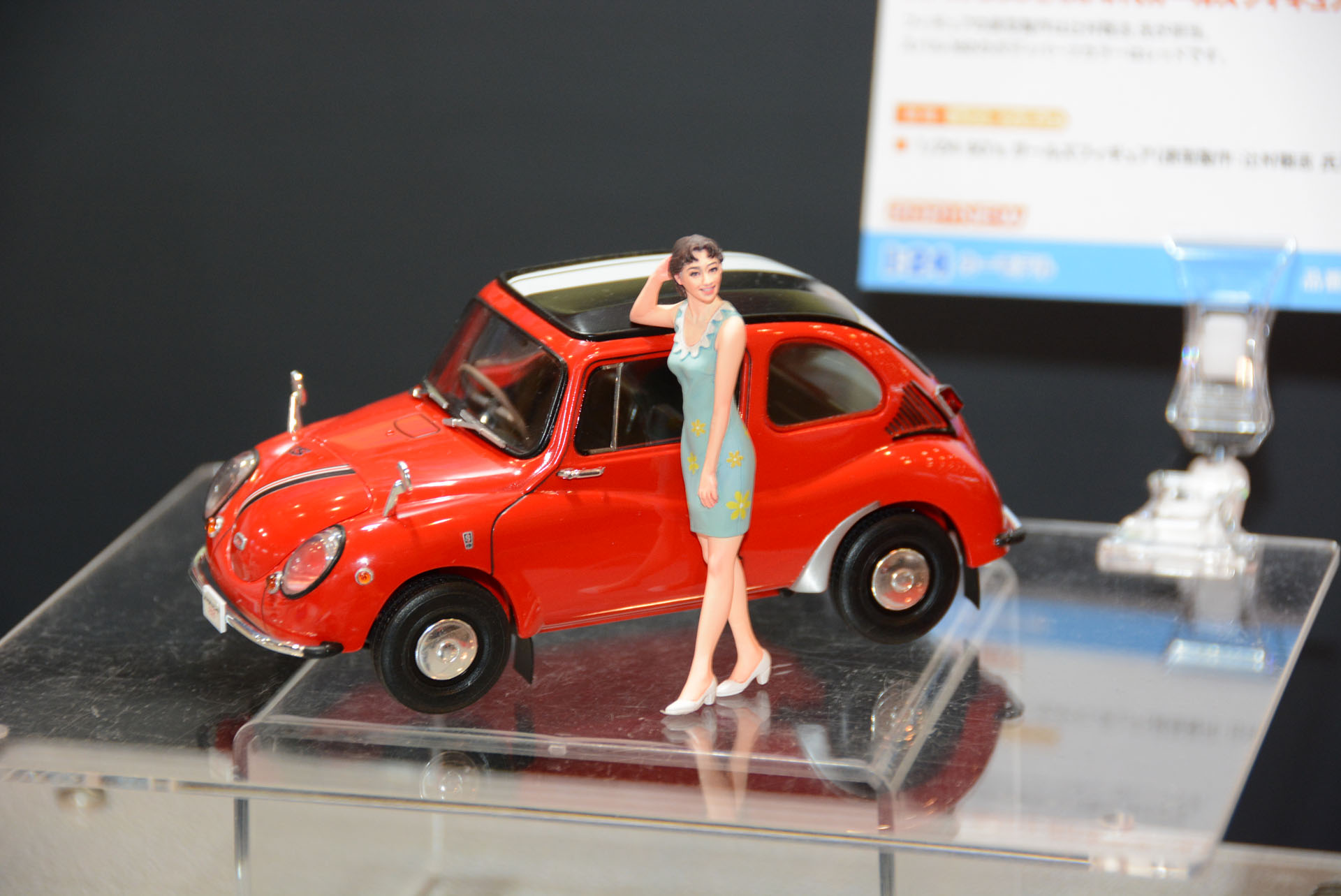 「乗り物+女の子」というコンセプトはハセガワの商品開発の戦略としてしっかり組み込まれている