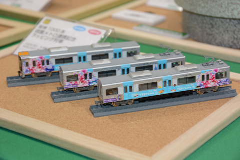 静岡ホビーショー】鉄道模型のグリーンマックス、建物モデルがガンプラ