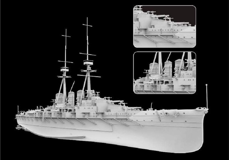 カジカ「日本海軍 超弩級巡洋戦艦 金剛」5月発売