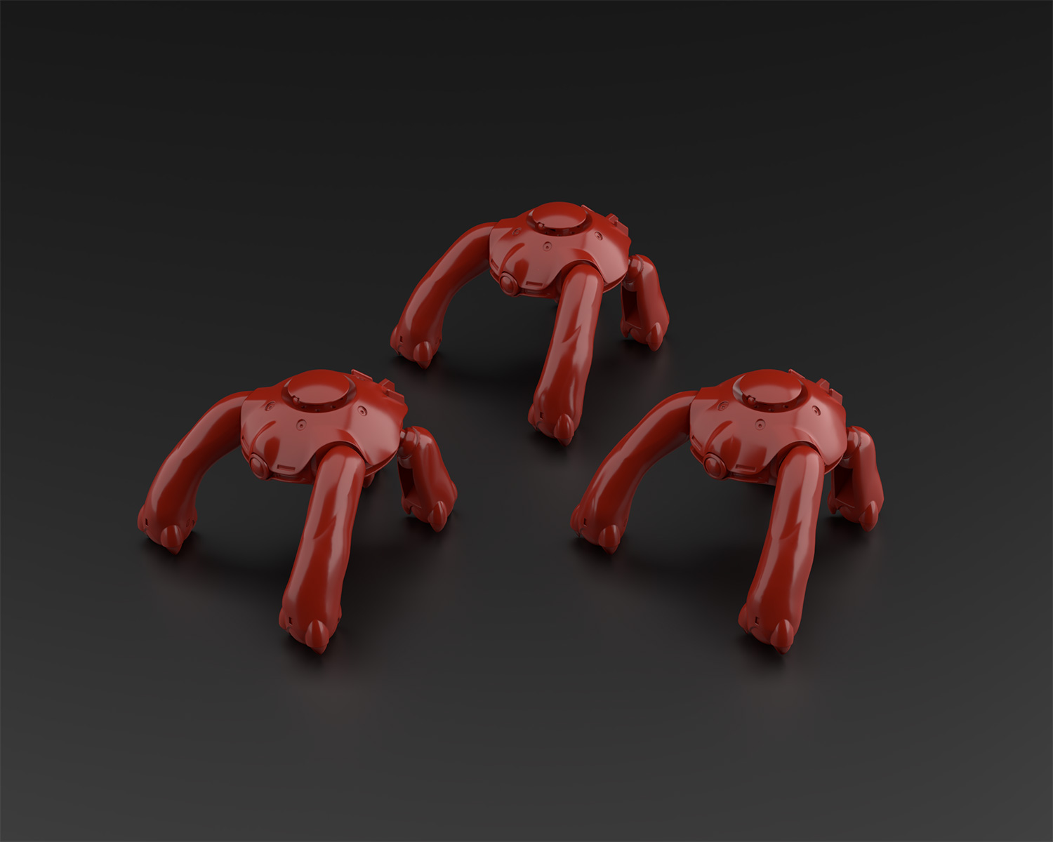 同スケールのガードロボ「BEL-1999 カルディア」3体が付属