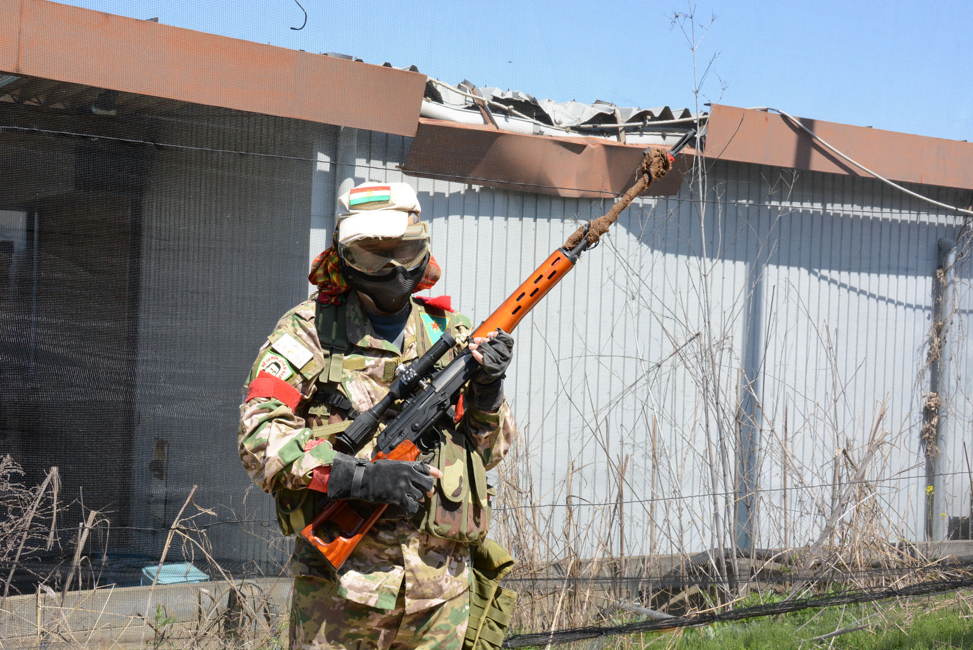 こもと氏の装備。随所に拘りが感じられる