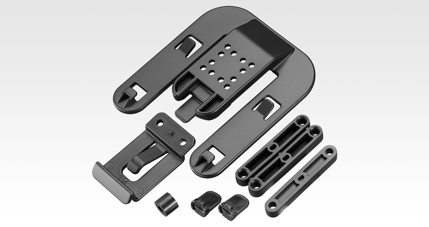 様々な装着に対応している