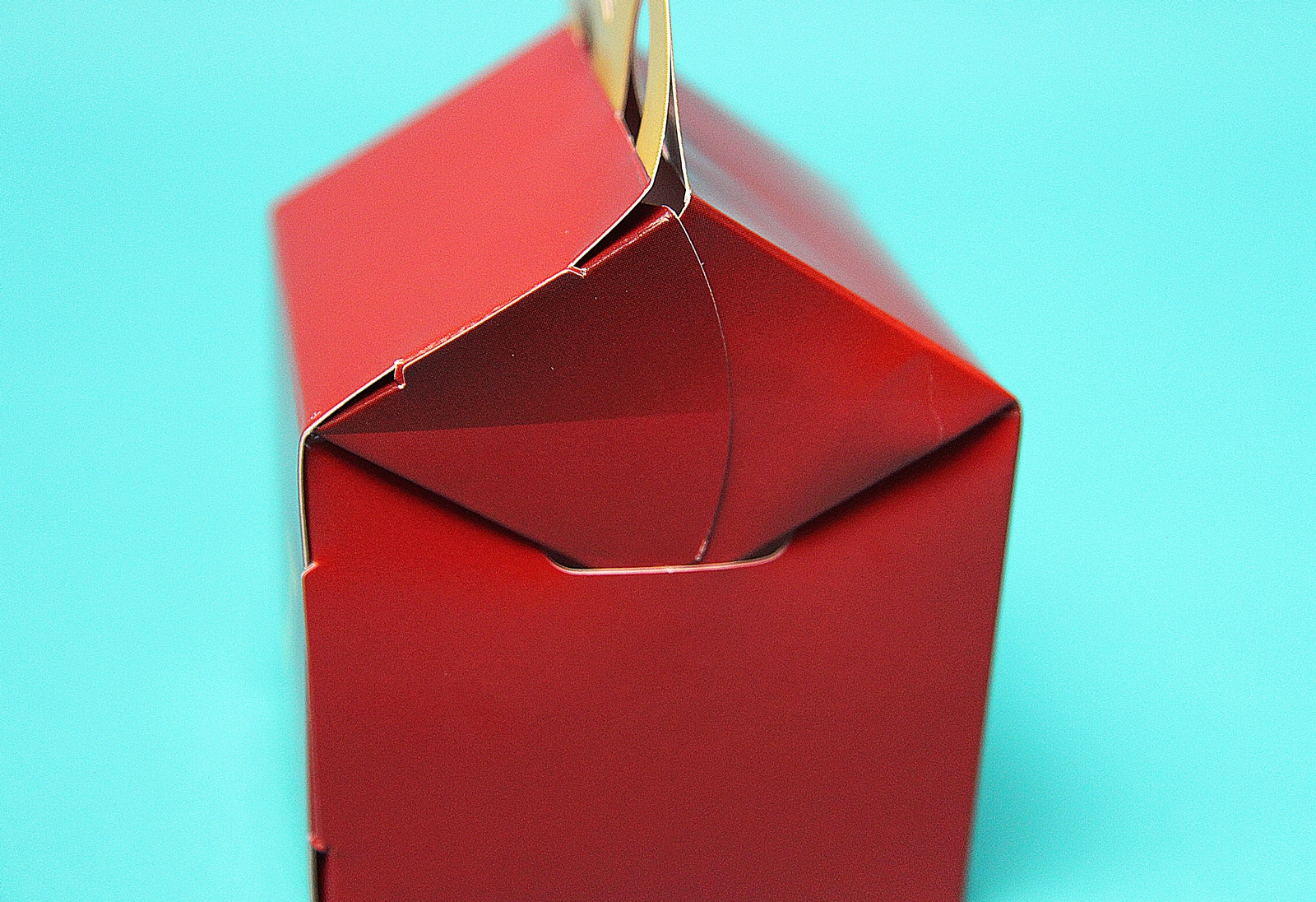 写真中央の隙間に紙を畳んでいくのがとても難しい。破れるの覚悟で折り込んでやっとできた