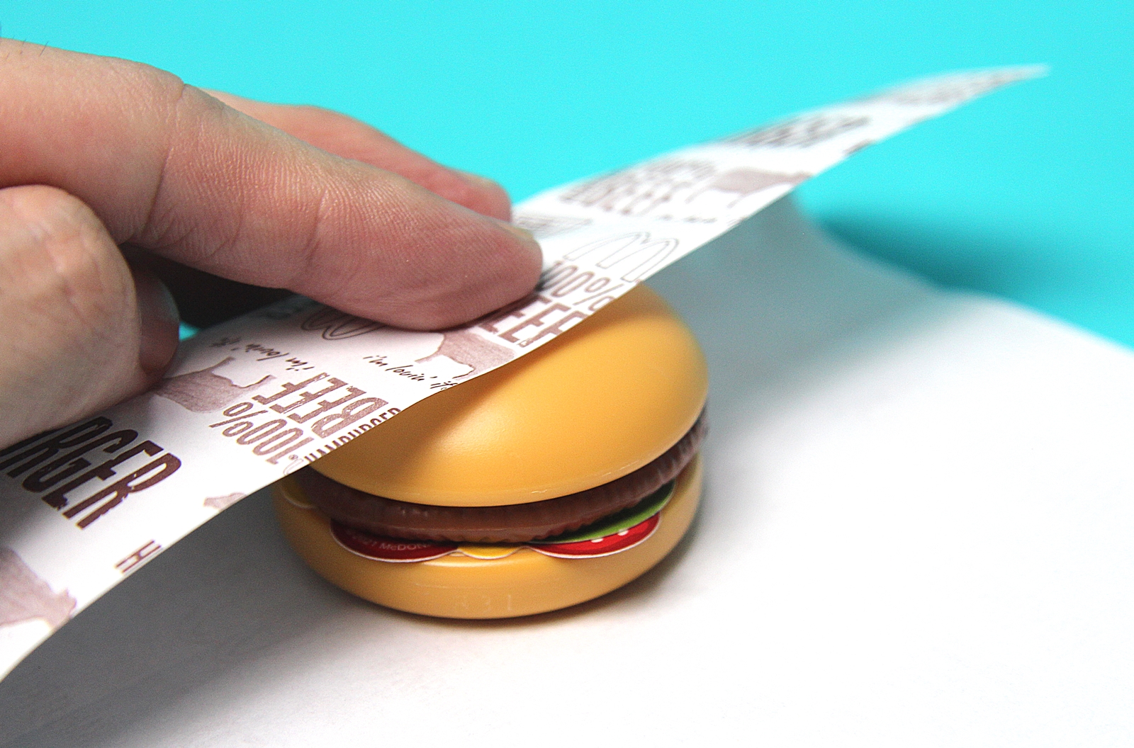 最後にハンバーガーラップで包装すれば