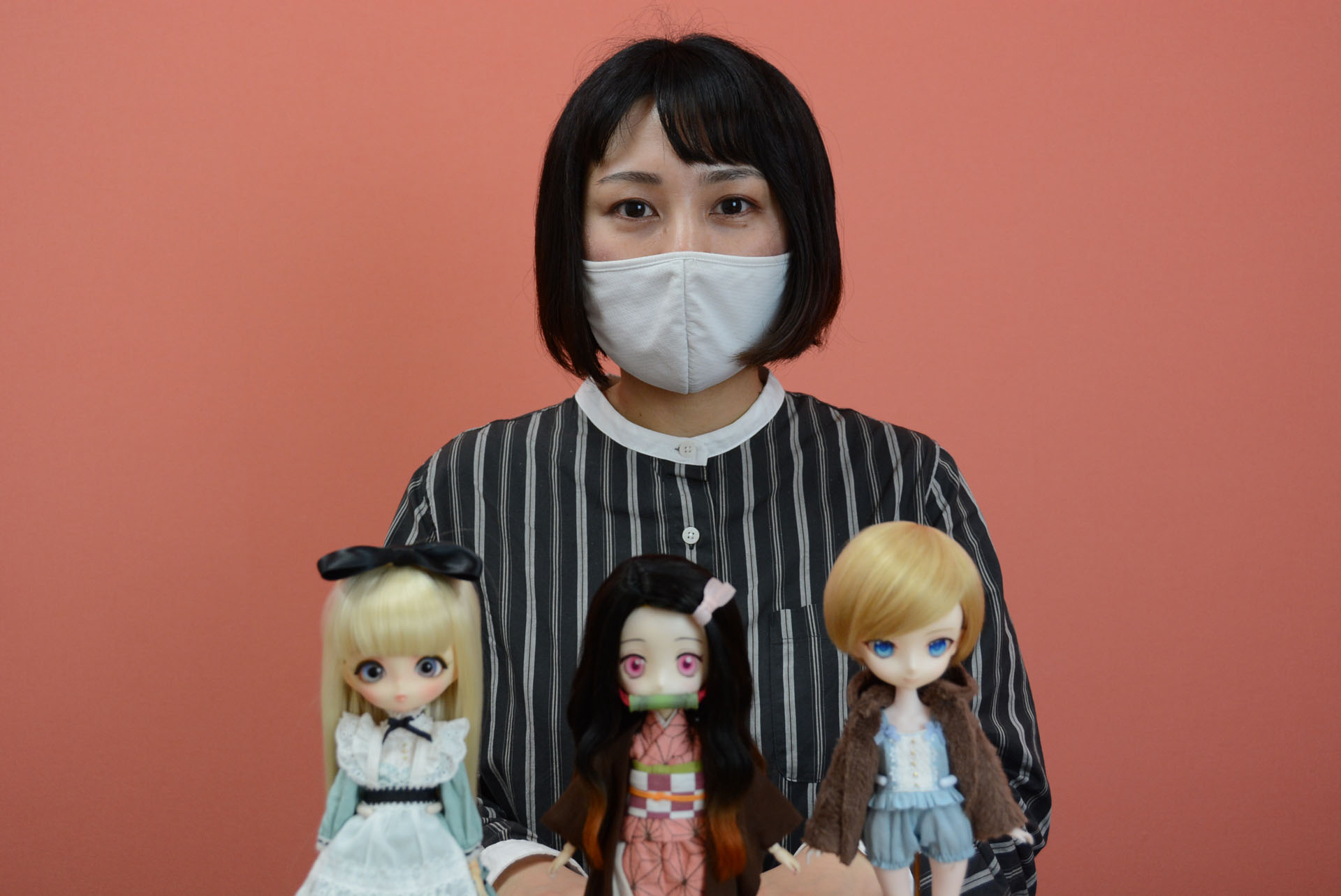 本商品も含め、「Harmonia」シリーズの企画を担当するグッドスマイルカンパニーの田中詩凡氏。自分の手でドールをプロデュースする夢を実現するためグッドスマイルカンパニーに入社、「Harmonia」シリーズを立ち上げた