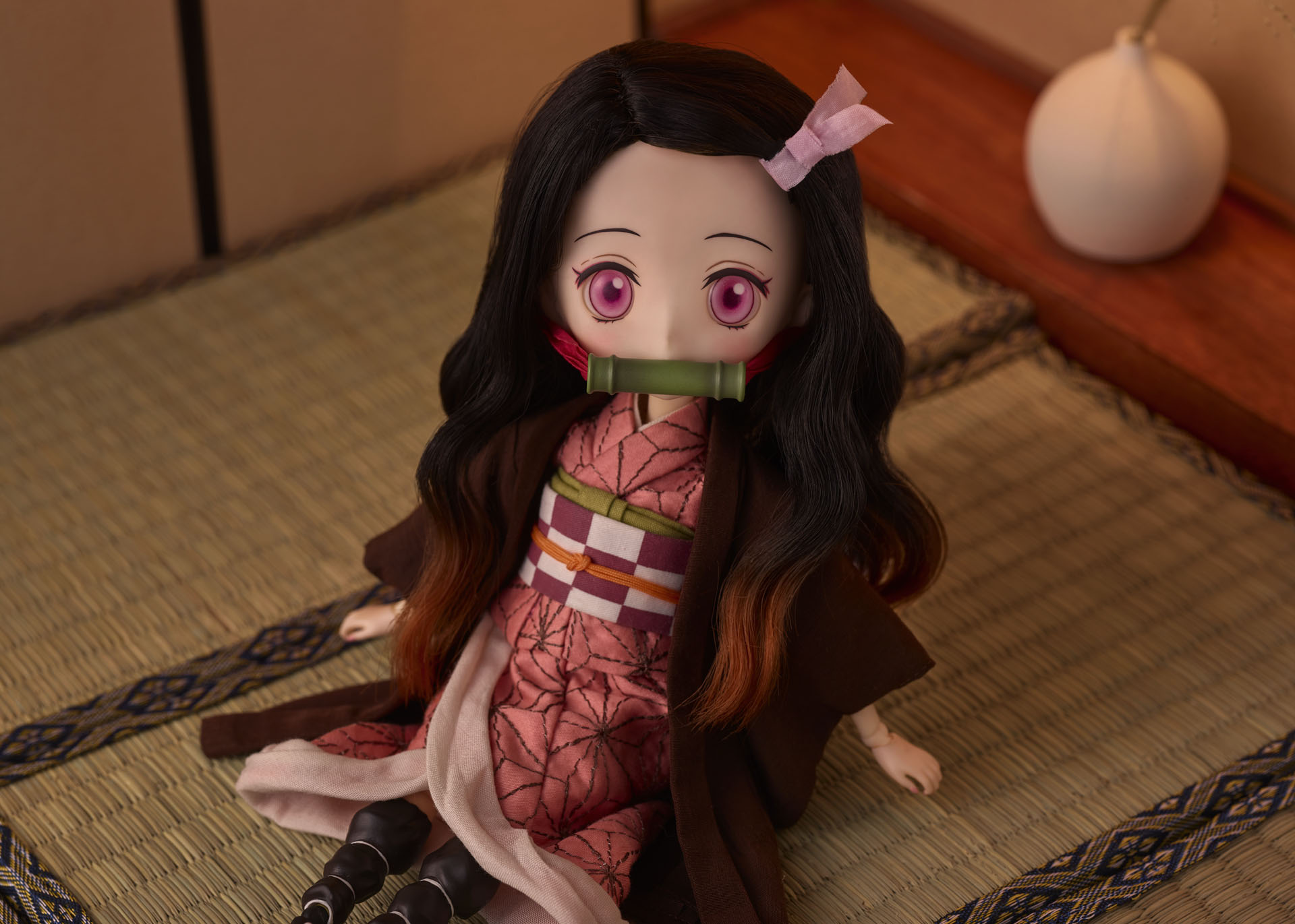 フィギュアとドールの魅力を高い次元で融合いさせようという「Harmonia humming 竈門禰豆子」