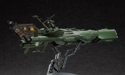ナ*ノ様 宇宙船アルカディア号1/1500スケール ハセガワ、1/1500スケールプラモデル「宇宙海賊戦艦