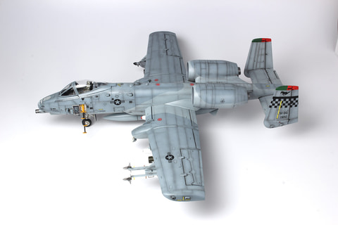 米空軍の地上攻撃機「A-10C」を再現した1/48スケールプラモデルが7月