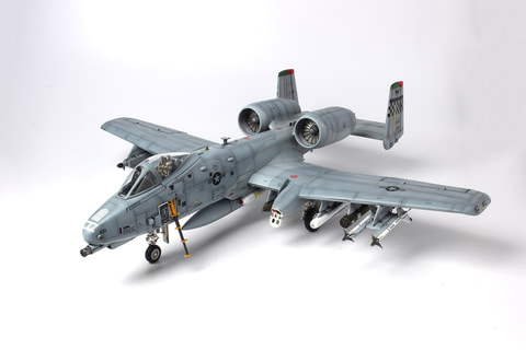 米空軍の地上攻撃機「A-10C」を再現した1/48スケールプラモデルが7月