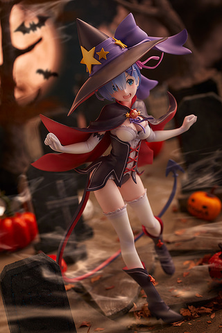 魔女コスに変身！「リゼロ」より、フィギュア「レム ハロウィン