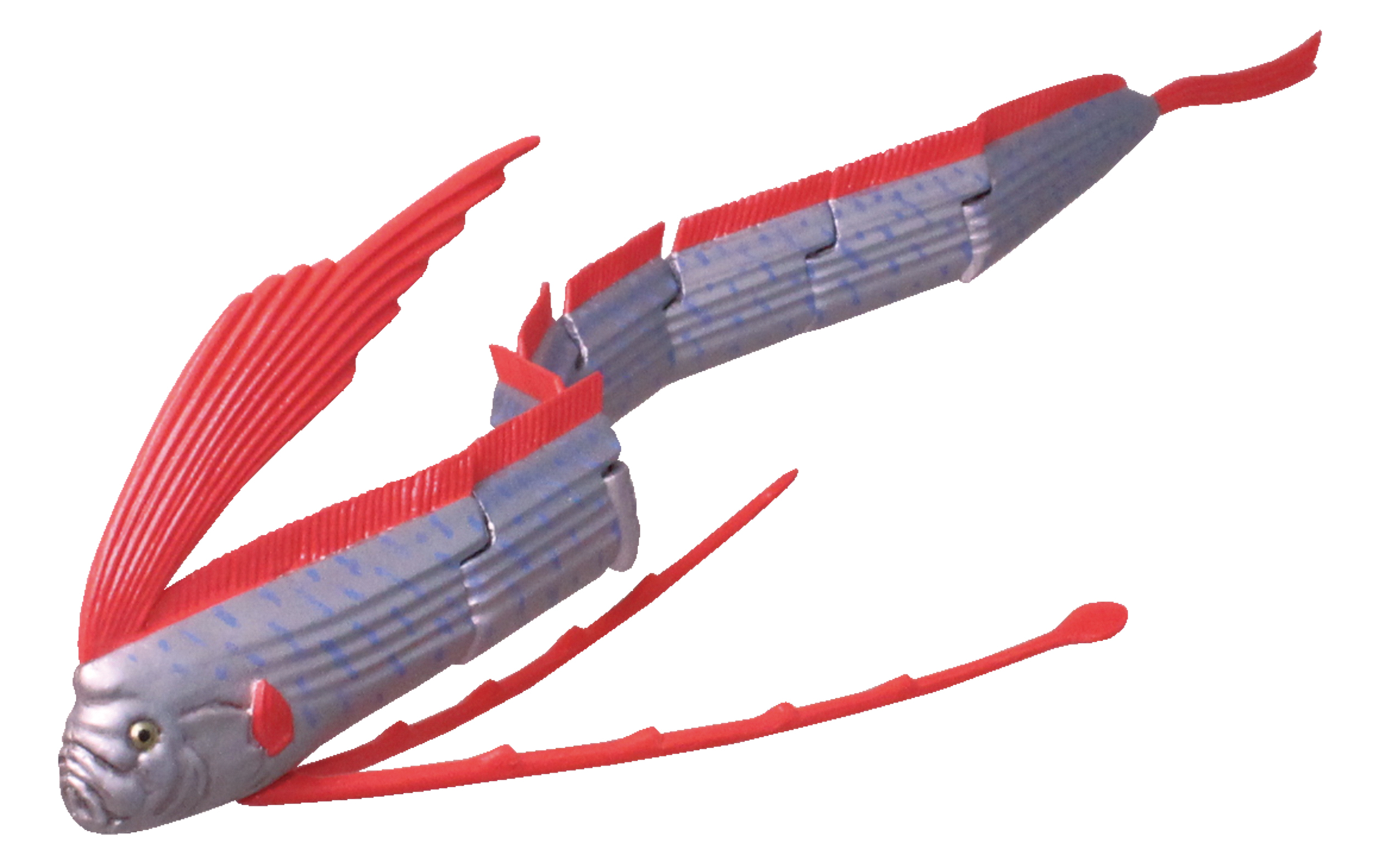 体がくねくね可動する