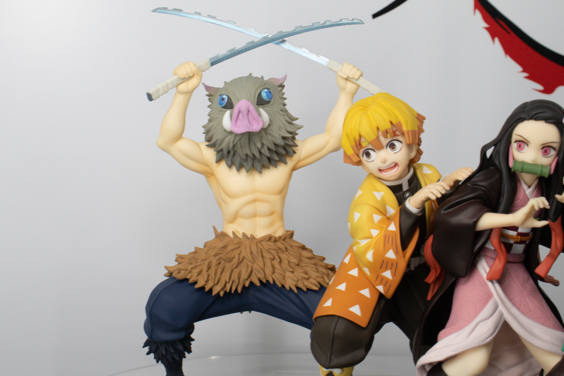 我妻善逸と嘴平伊之助の2人の試作品が新たに加わった