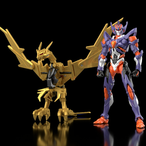 グリッドナイトとゴルドバーンのセットで登場となる