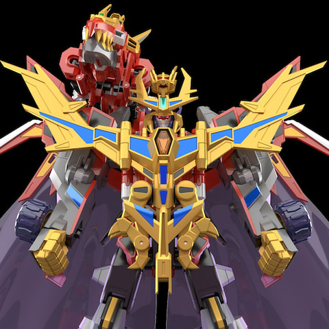 【新品】 THE合体 グリッドナイト＆ゴルドバーン　フィギュア THE合体 グリッドナイト＆ゴルドバーン