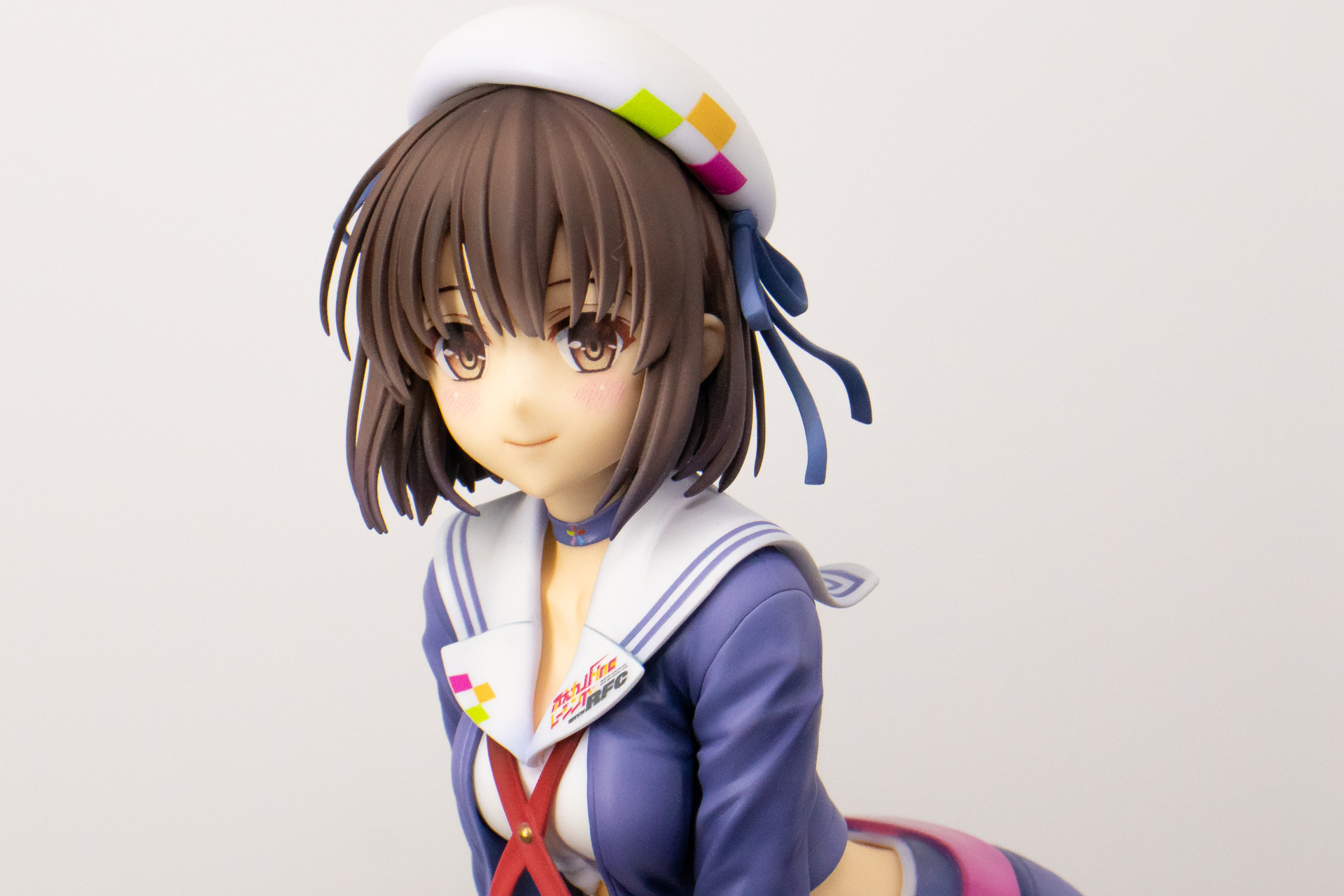 フィギュアのモチーフとなる深崎暮人氏の描き下ろしイラストも展示された