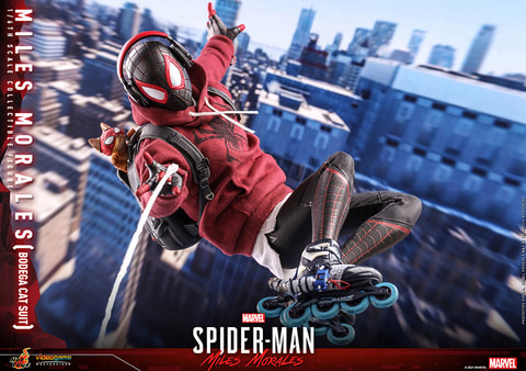 Marvel's Spider-Man：Miles Morales」より看板猫スーツを着た