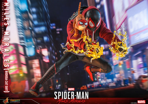 コスベイビー　スパイダーマン　マイルス　モラレス　売店の看板猫スーツ コスベイビー[サイズS]マイルス・モラレス/スパイダーマン(売店