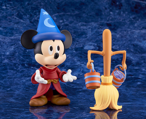 手のひらサイズで立体化！ 「ねんどろいど ミッキーマウス Fantasia