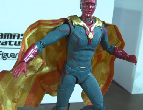 S.H.Figuarts ウルトロン・プライム マントや顔の精緻な造形に注目！ 「S.H.Figuarts ヴィジョン