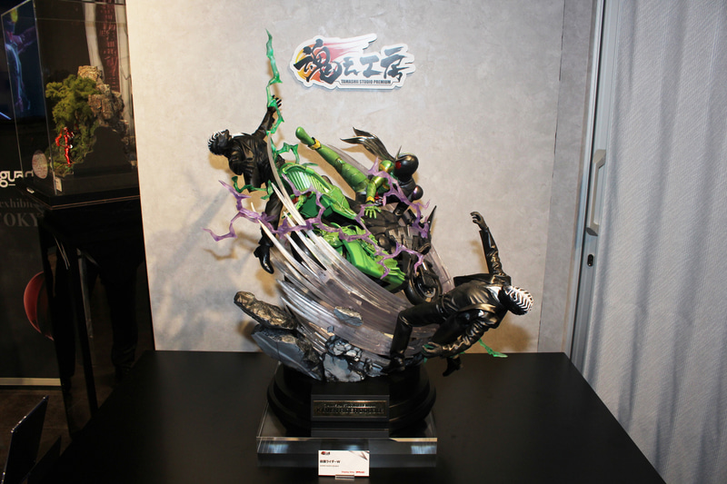 「魂之工房 仮面ライダーW」。参考出品