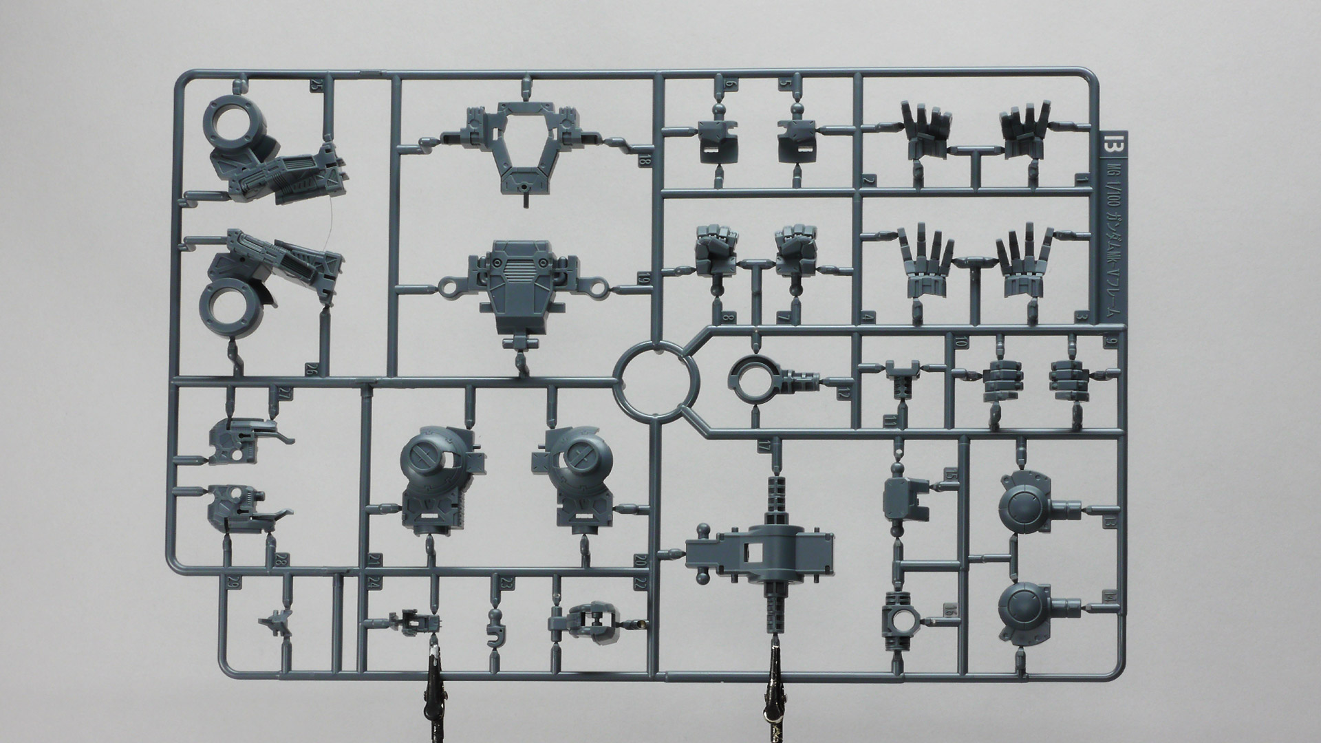 Kランナーの構造に注目です。K2をコアにしてK1が周りを囲むようにスイッチされていて構造が面白いです。