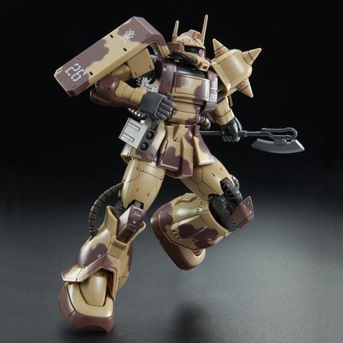 ガンプラ「HG 1/144 ザク・デザートタイプ（ダブルアンテナ仕様