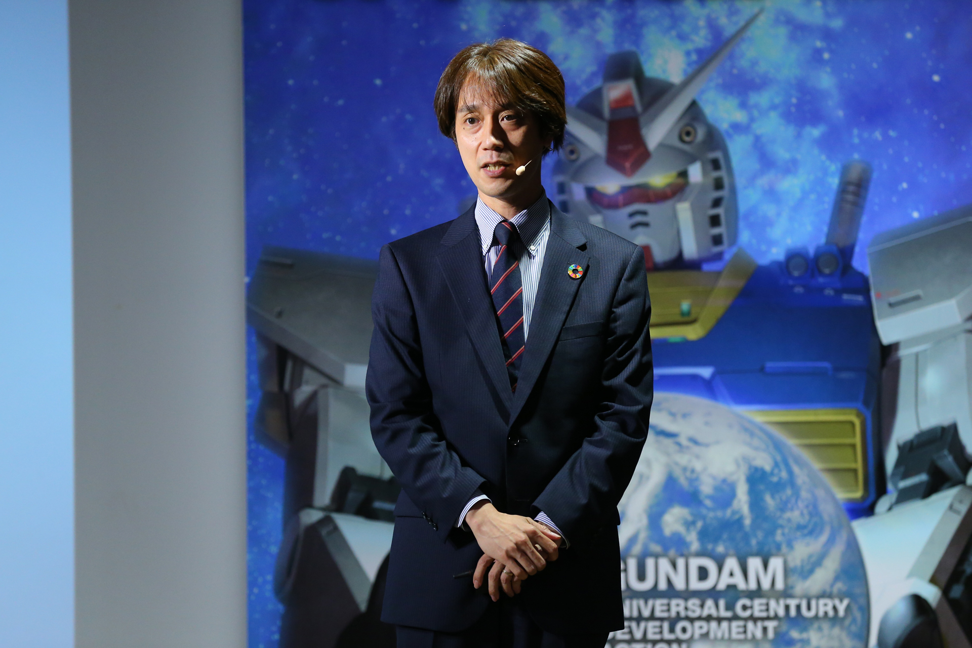 バンダイナムコエンターテインメント チーフガンダムオフィサー（CGO）藤原孝史氏