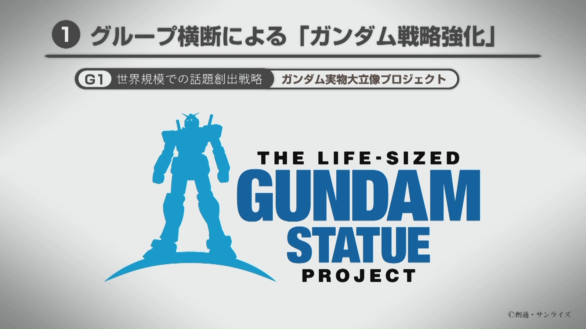 実物大立像のプロジェクトは今後も世界に向けて展開予定で、次回のガンダムカンファレンスではその詳細が発表予定とのこと