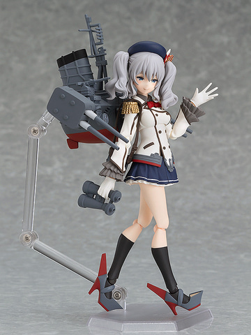 figma 鹿島　限定 特典付き　艦これ　(開封済) 練習巡洋艦鹿島、出港です。「figma 鹿島」再販分が本日出荷