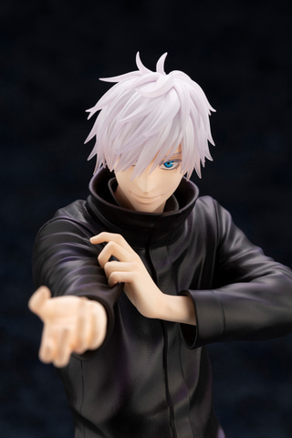虚式「茈」のポーズで立体化！ コトブキヤ「ARTFX J 五条 悟」が予約