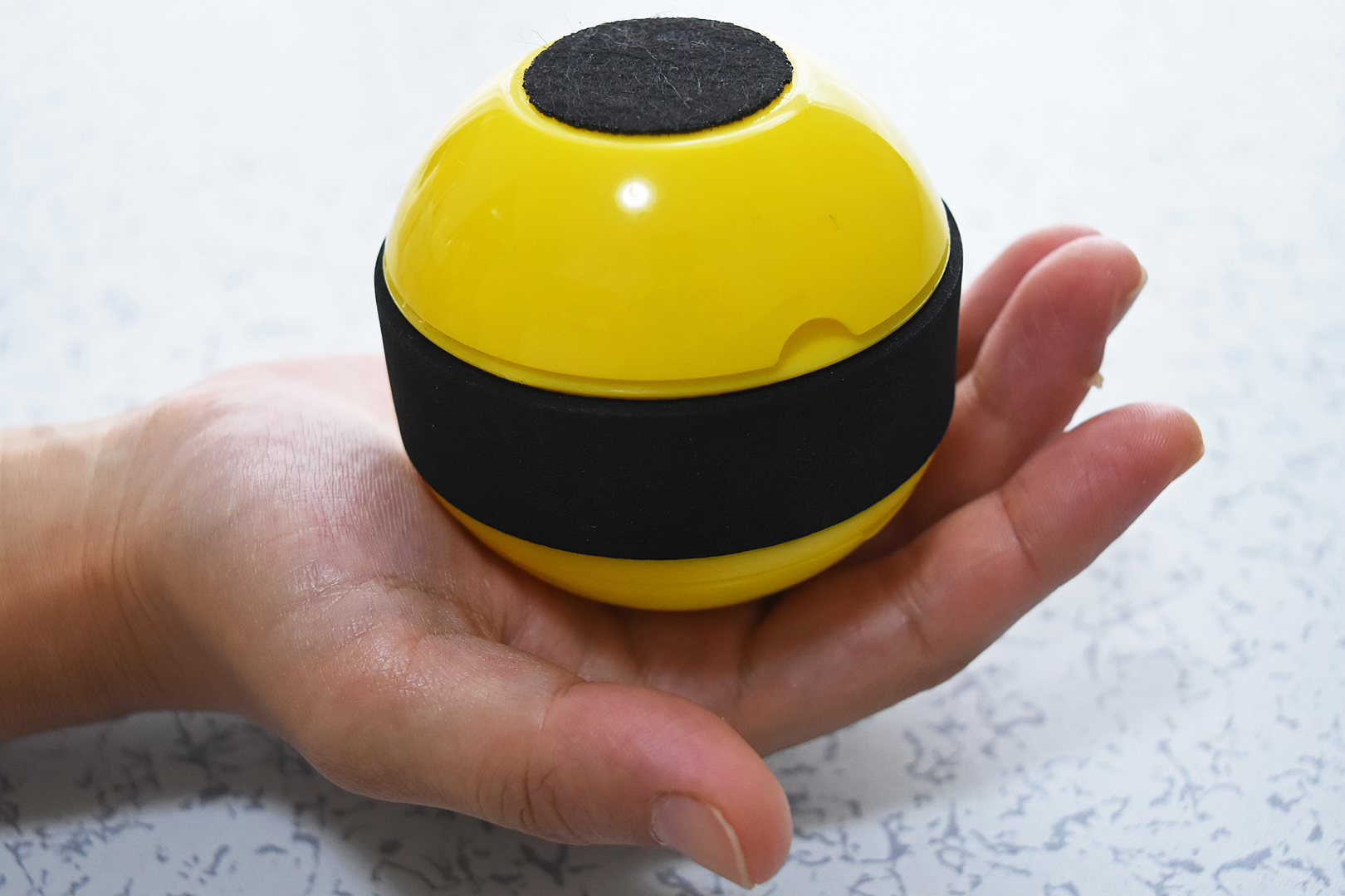 手のひらに乗せてみる。なかなかの大きさ