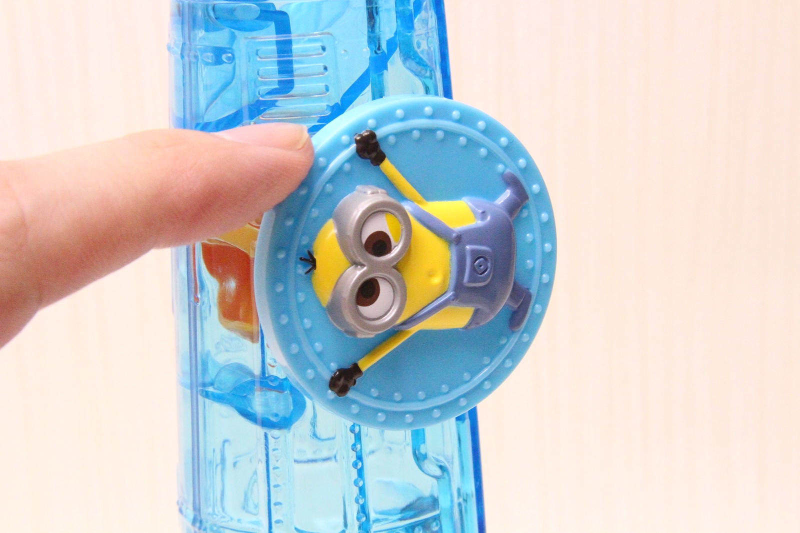 ケビンのパーツは回転する