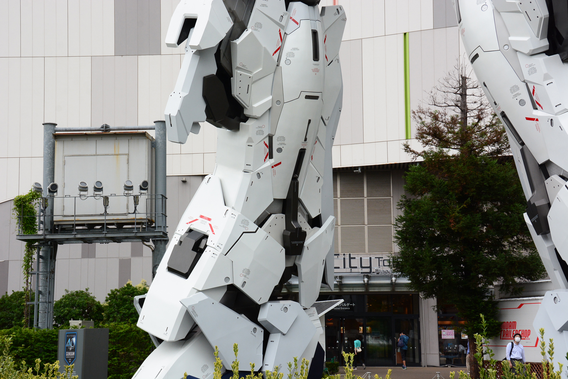 サイコフレームを収納した状態を再現したユニコーンモード