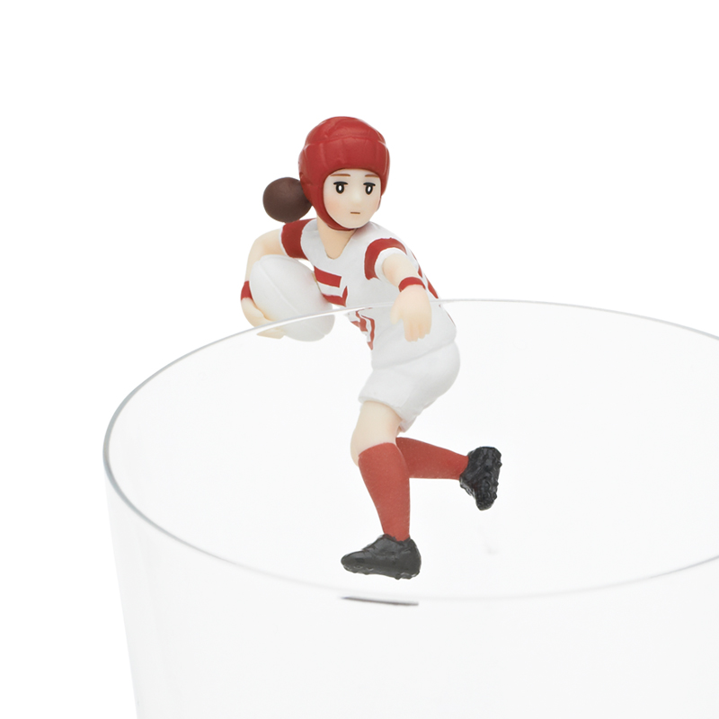 ラグビーのフチ子