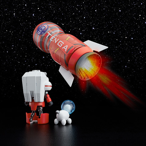 いざ宇宙へ発射！「スペースTENGAロボ DXロケットミッションセット