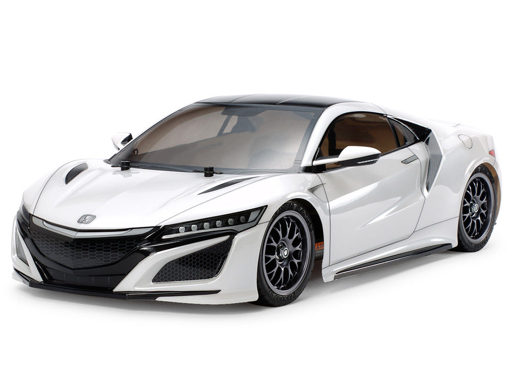 新型NSXを再現した電動ラジオコントロールカーの組み立てキット
