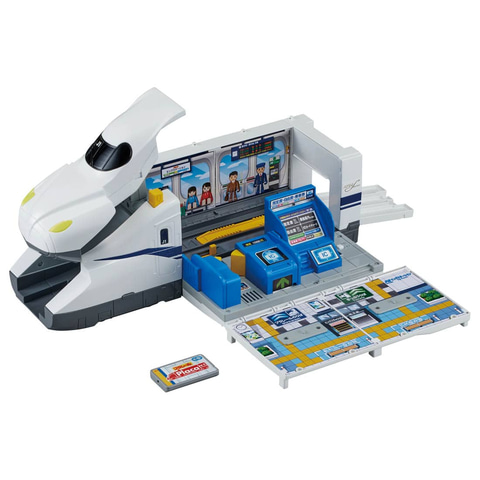 全長約45cmのn700s新幹線が 駅 に変形 プラレール ピッとしてgo 変形ドデカシンカンセンのぞみ 8月5日発売 Hobby Watch