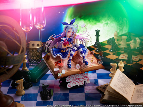 ノーゲーム・ノーライフ 白 不思議の国アリス eStream ノーゲーム・ノーライフ」より、フィギュア「白 -不思議の国の