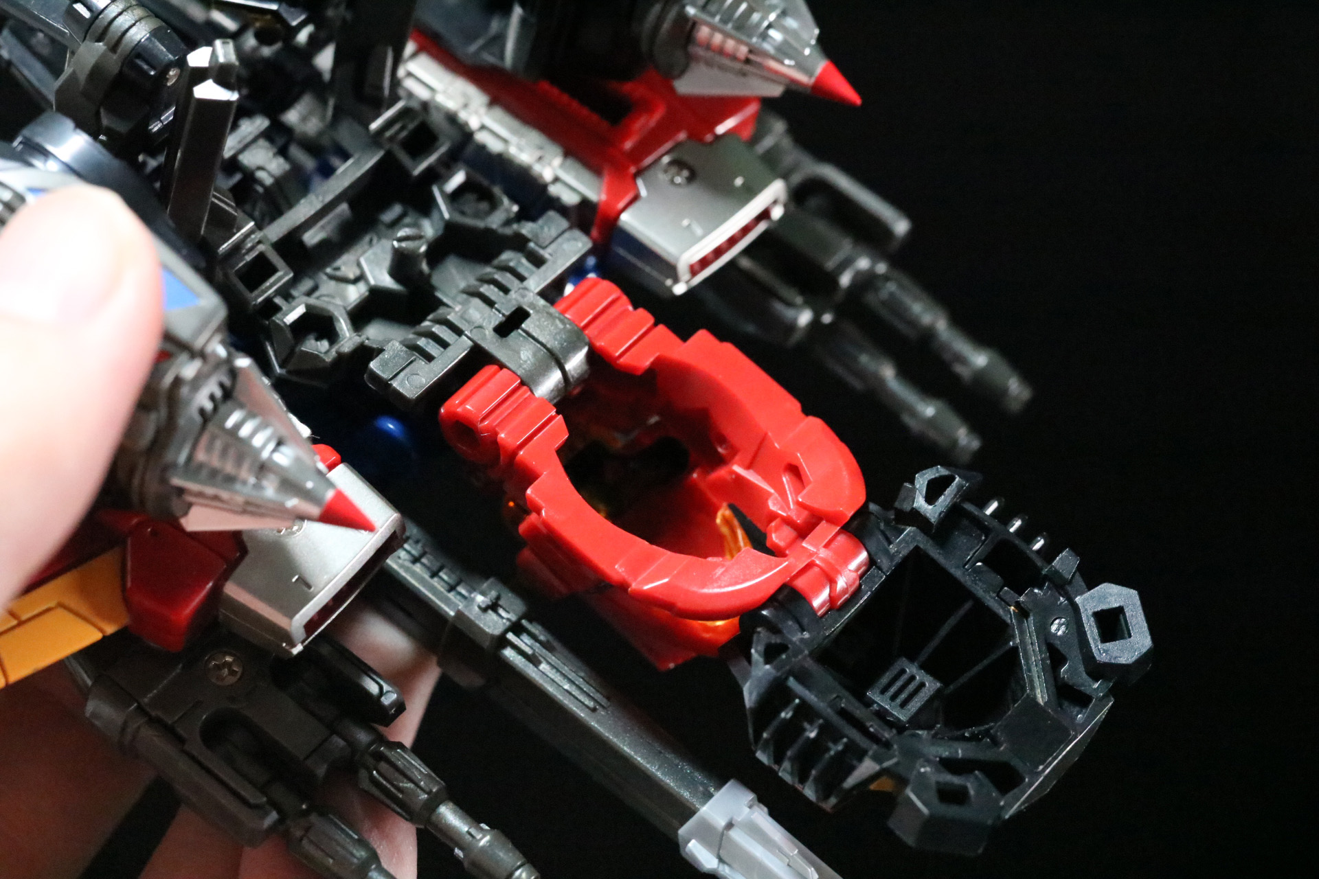 胸アーマー装着