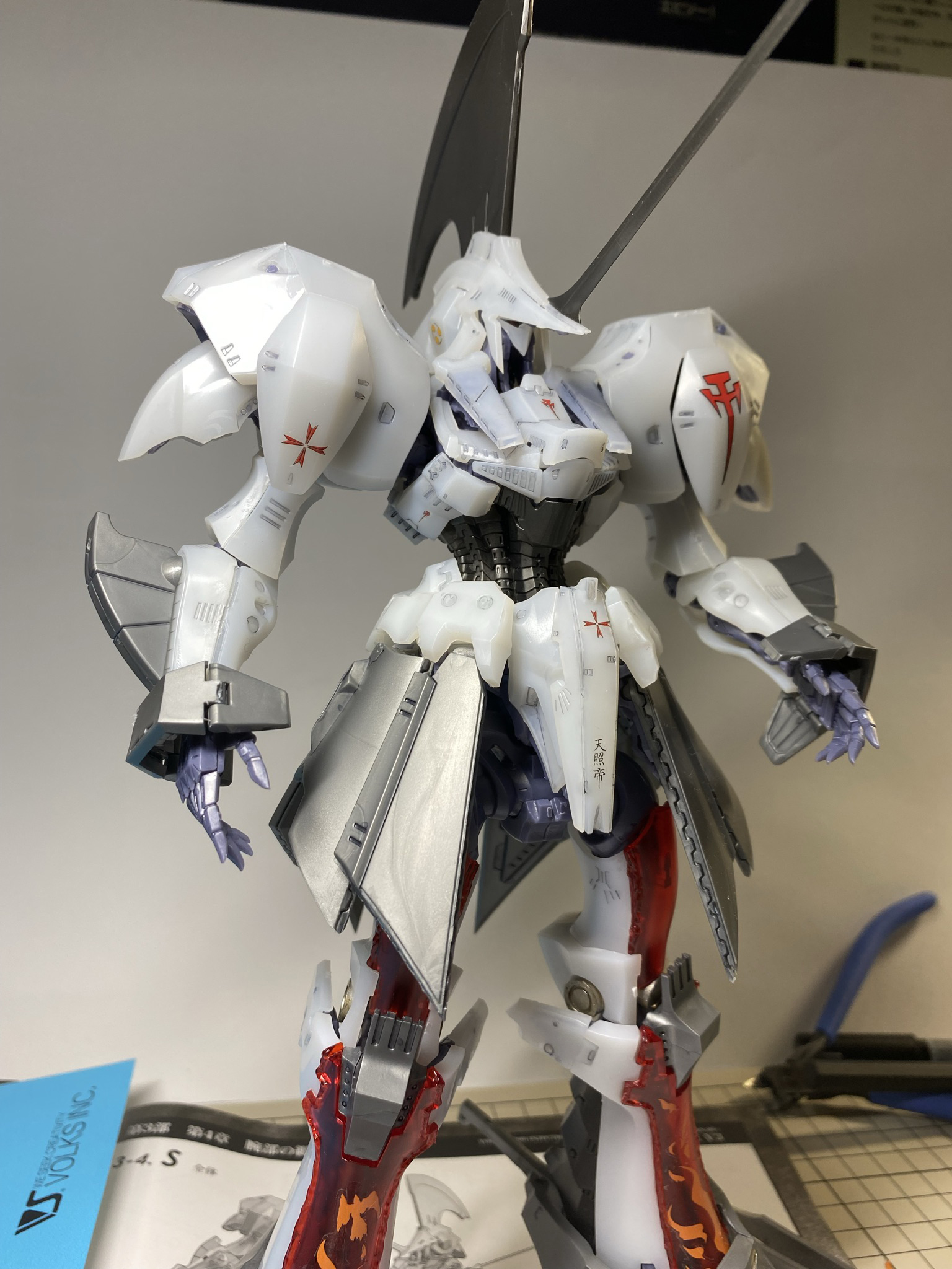 この時点で組み上げてみる。かなり満足感がある