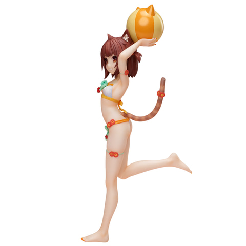 ネコぱら」より「ココナツ」＆「アズキ」の水着Ver.フィギュアがフリー