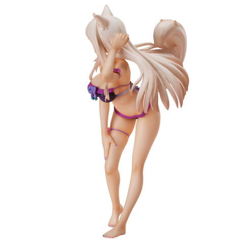ネコぱら」より「ココナツ」＆「アズキ」の水着Ver.フィギュアがフリー