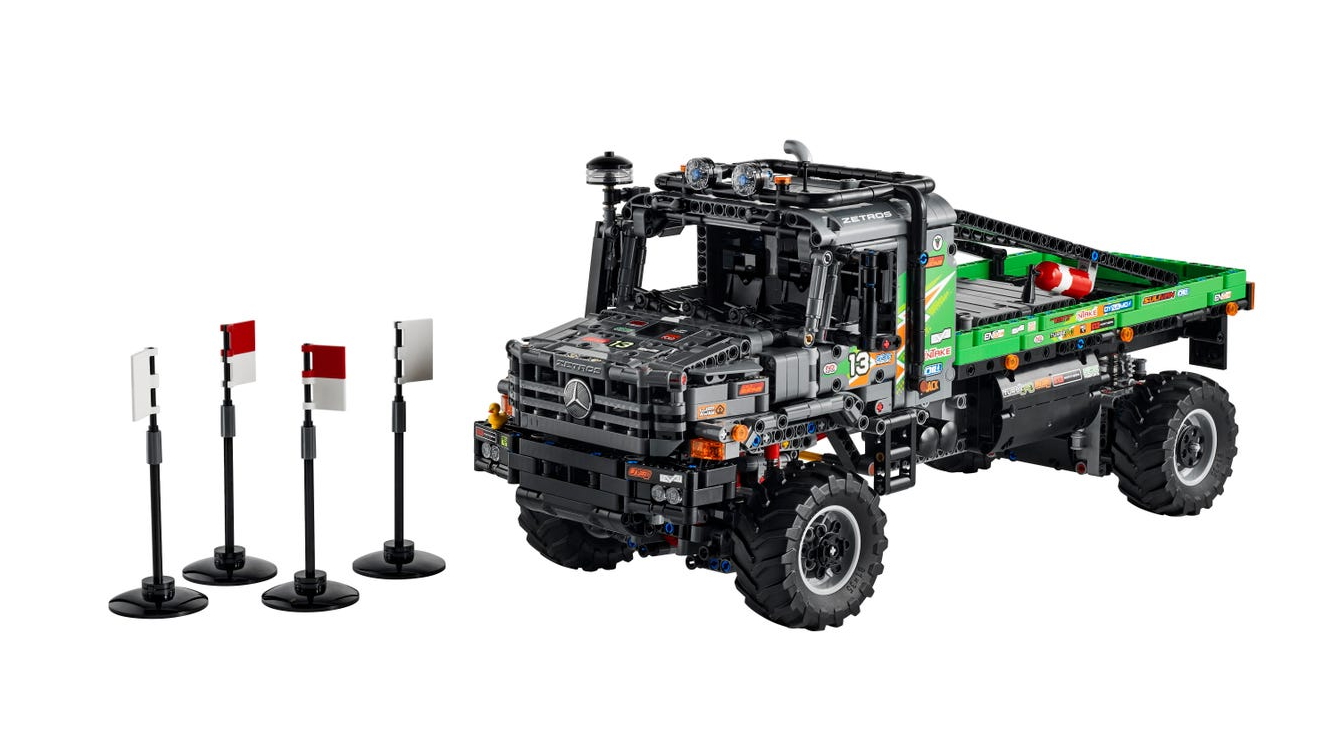「レゴ テクニック メルセデス・ベンツ・ゼトロス - 全輪駆動トラック」（8月1日発売予定、オープン価格）