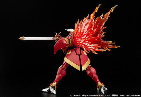 CLAMP原作のアニメ「魔法騎士レイアース」より伝説の3魔神が初の