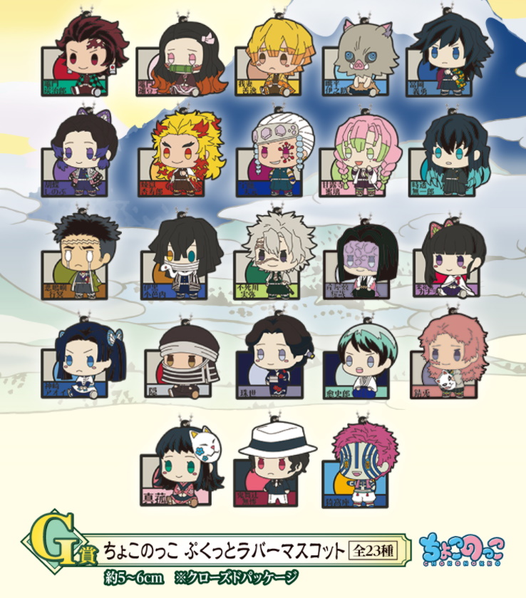 G賞：ちょこのっこ ぷくっとラバーマスコット