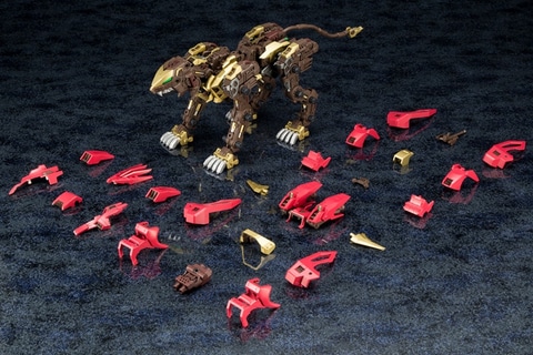 ゾイド」シリーズより帝国仕様の赤いライガーゼロが発売決定
