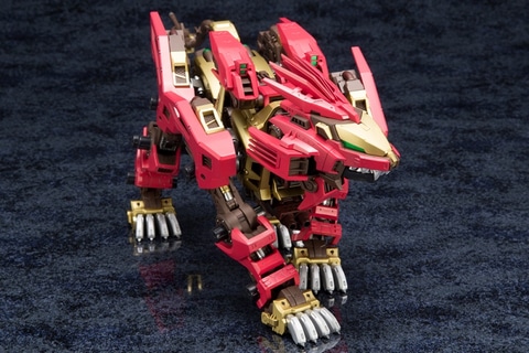 ゾイド」シリーズより帝国仕様の赤いライガーゼロが発売決定