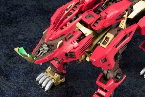 ゾイド」シリーズより帝国仕様の赤いライガーゼロが発売決定！ - HOBBY