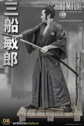 名優 三船敏郎氏の生誕100周年アニバーサリースタチューが12月発売。豆